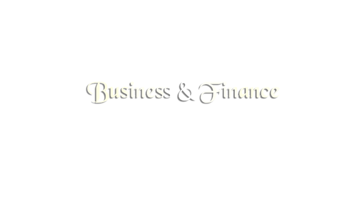 Business & Financial Programs